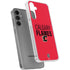 NHL Calgary Flames Lineup Galaxy S24 Plus Clear Case